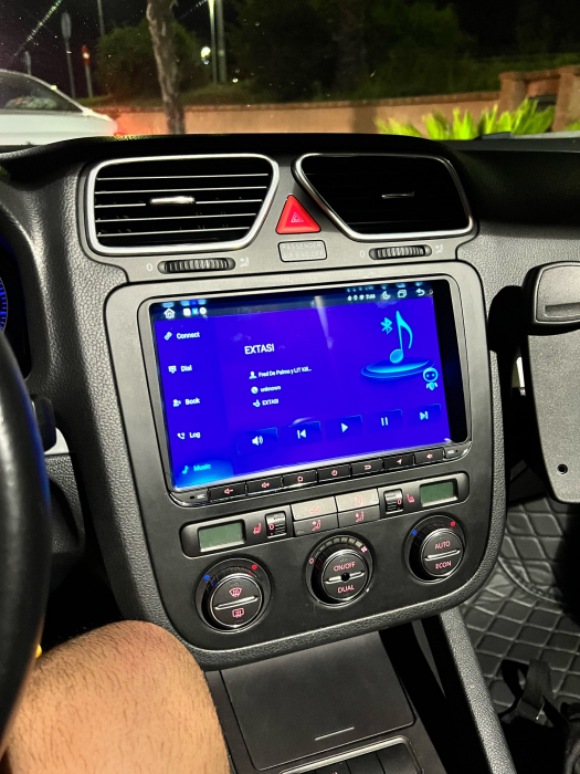 Navigatie Volkswagen|Skoda|Seat cu Android, Ecran de 9 Inch, dedicata Golf 5, Golf 6, Jetta, Passat B6, CC, B7, Polo, Tiguan, Touran, Skoda, Seat [8]