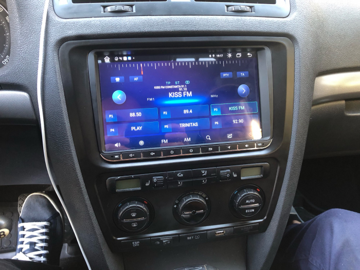 Navigatie Volkswagen|Skoda|Seat cu Android, Ecran de 9 Inch, dedicata Golf 5, Golf 6, Jetta, Passat B6, CC, B7, Polo, Tiguan, Touran, Skoda, Seat [13]