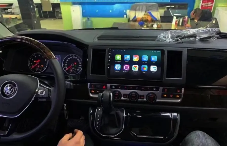 Navigatie Volkswagen Transporter-Caravelle-Multivan T6 (2015-2020), Android 12, 2GB RAM 32GB, DSP, Carplay si Android auto, ecran 9 inch [5]