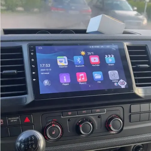 Navigatie Volkswagen Transporter-Caravelle-Multivan T6 (2015-2020), Android 12, 8GB RAM 128GB, SLOT SIM 4G, DSP, Carplay si Android auto, ecran 9 inch [5]