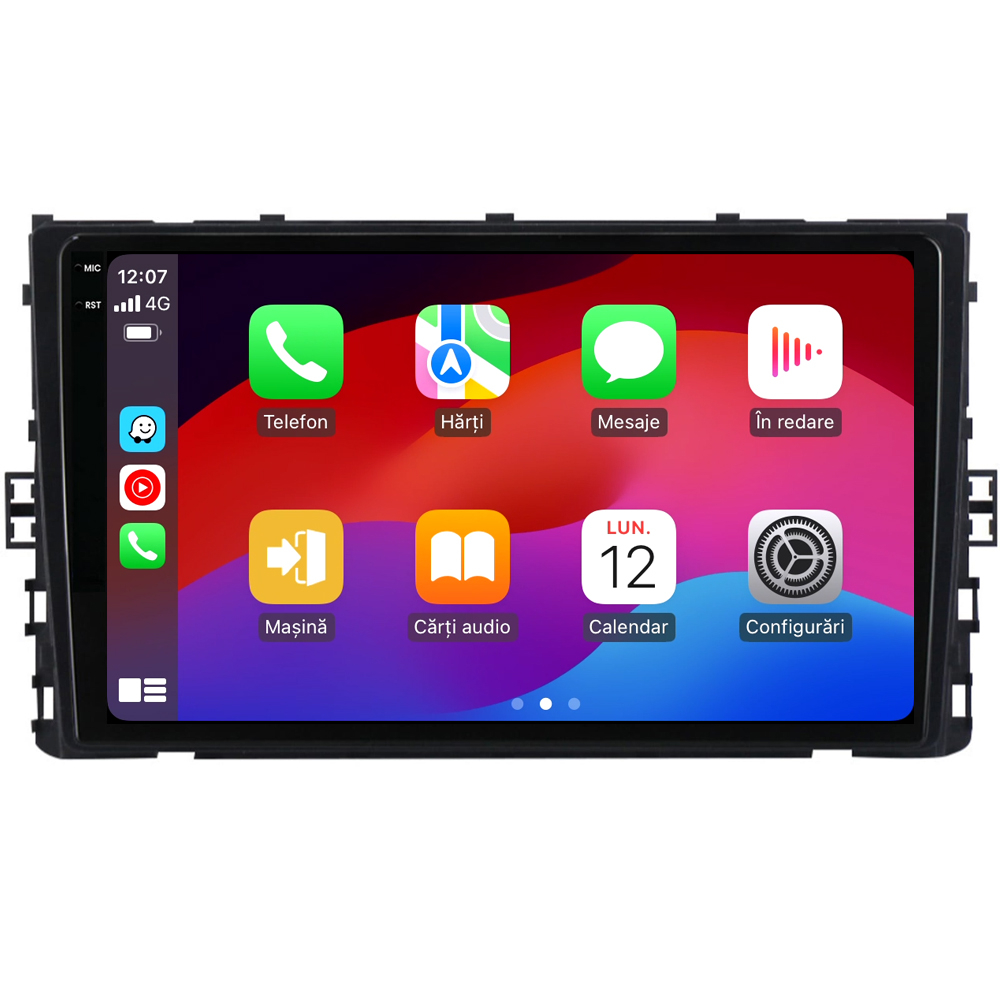 Navigație Android dedicată 2K QLED Octa-Core UIS8581A cu SIM 4G, CarPlay și Android Auto [3]