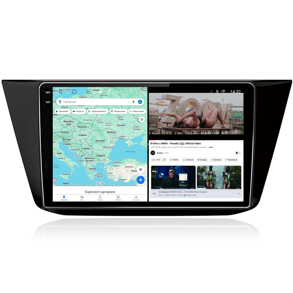 Navigație Android dedicată 2K QLED Octa-Core UIS8581A cu SIM 4G, CarPlay și Android Auto [5]