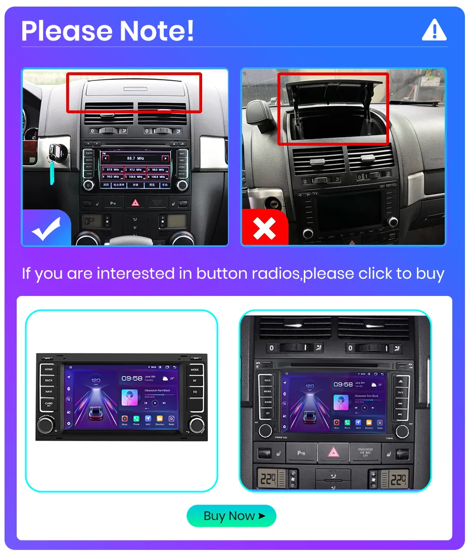 Navigatie Volkswagen Touareg (2002-2010) cu Android 12 ecran 9 Inch, 2GB RAM 32 GB ROM,DSP, Carplay si Android Auto [5]
