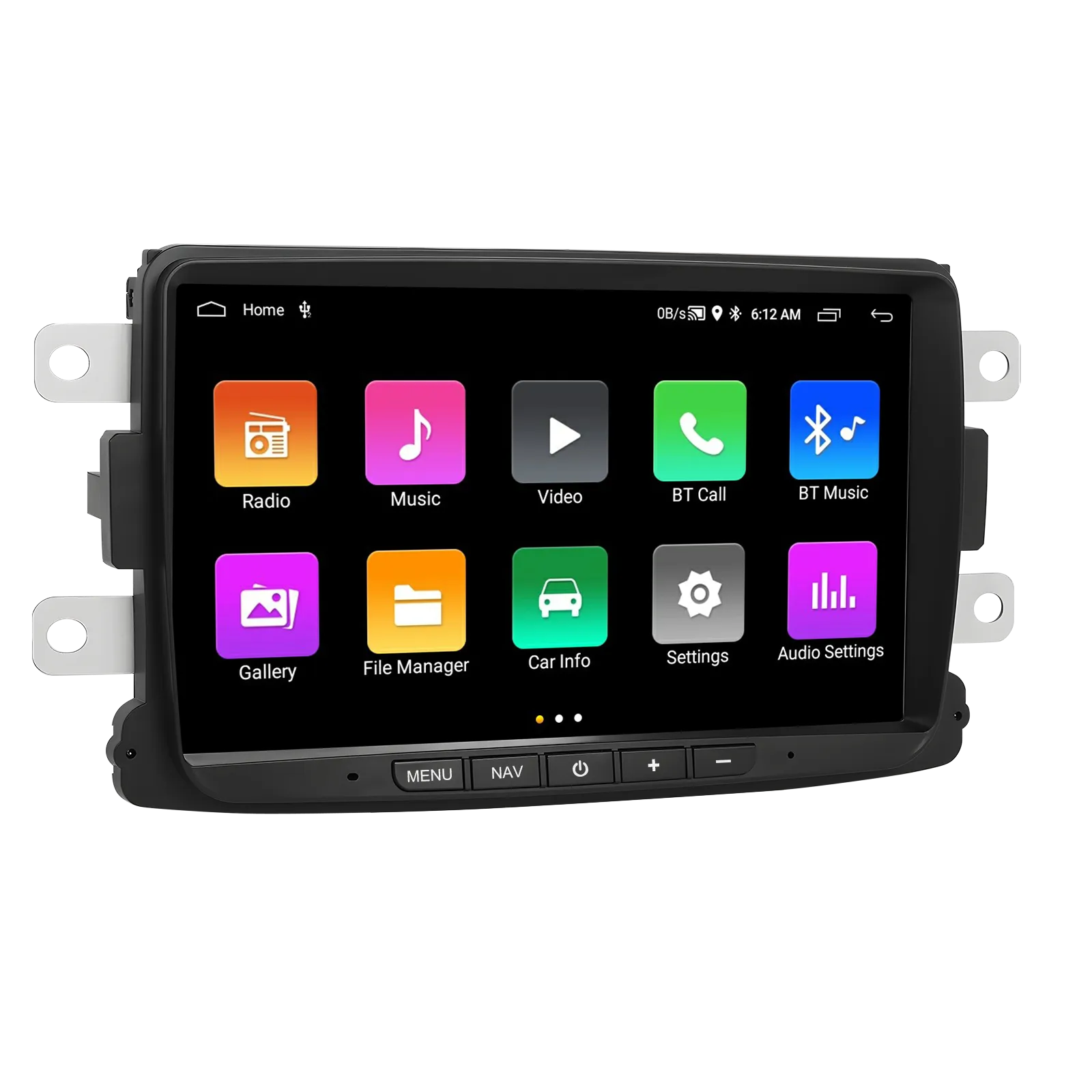 Navigatie Dacia Logan, Duster, Sandero (2012-2020) cu Android 13 ,2GB ROM 64GB, RDS, CarPlay si Android Auto, ecran 7 inch [4]