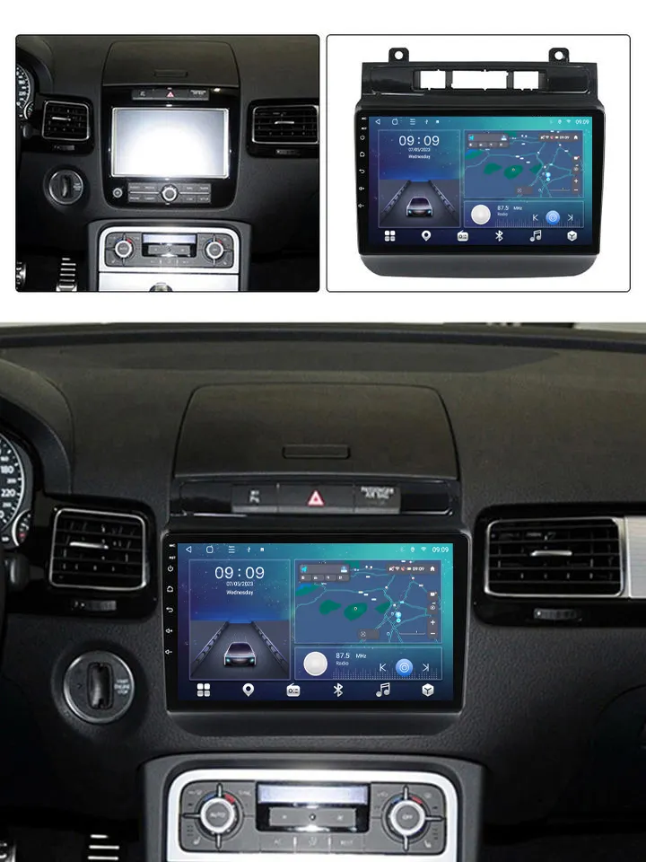 Navigatie Volkswagen Touareg (2010-2018), 8GB RAM 128GB ROM, SIM 4G, DSP, CarPlay si Android Auto, ecran 9 inch [5]