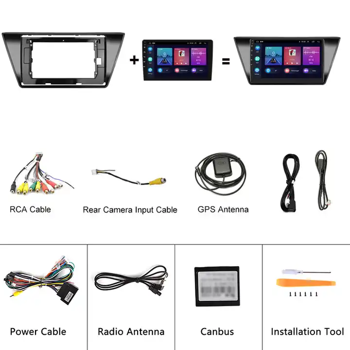 Navigatie Volkswagen Touran (2016-2020), Android 13 2GB RAM 64GB ROM, CarPlay si Android Auto Wi-fi, Youtube, Waze, ecran HD 10.1 Inch [6]