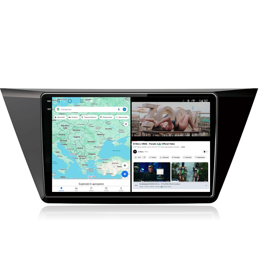 Navigație Android dedicată 2K QLED Octa-Core UIS8581A cu SIM 4G, CarPlay și Android Auto [5]