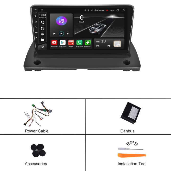 Navigatie Volvo XC 90 (2004-2014) Android 12, 4 GB 64 GB, SLOT SIM 4G, DSP Carplay si Android Auto, Ecran 9 inch [17]