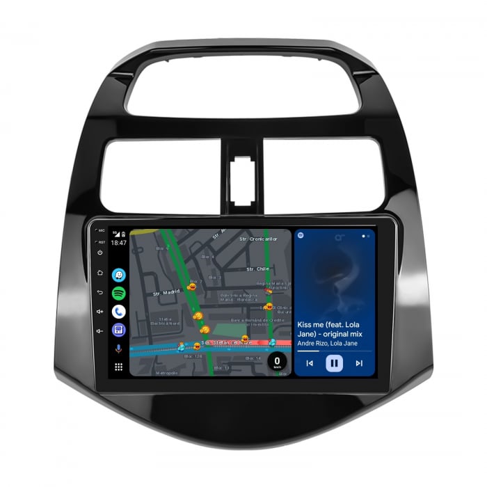 Navigatie Chevrolet Spark (2011-2014), Android 12, 2GB RAM 32GB, DSP, Carplay si Android auto, ecran 9 inch [5]