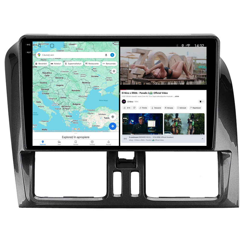 Navigație Android dedicată 2K QLED Octa-Core UIS8581A cu SIM 4G, CarPlay și Android Auto [5]