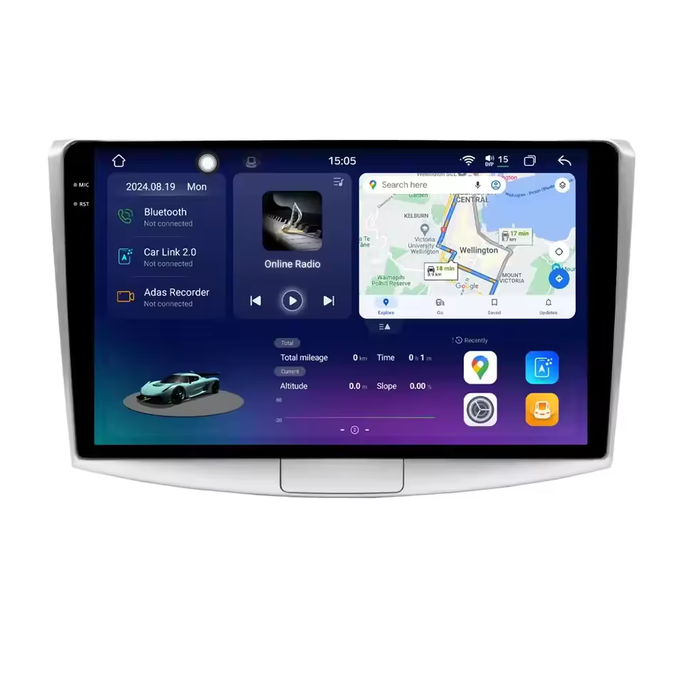 Navigatie Passat B6 B7 CC 2005-2015, cu Android 4GB RAM 64GB ROM, Android 12, CarPlay si Android Auto Wi-fi, SIM 4 G Youtube, Waze, ecran HD 10.1 Inch [1]
