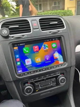 Navigatie VW,Skoda,Seat cu Android 13, CarPlay si Android Auto, dedicata Golf 5, Golf 6, Jetta, Passat B6, CC, B7, Polo, Tiguan, Touran, Skoda, Seat ecran 9 inch [6]