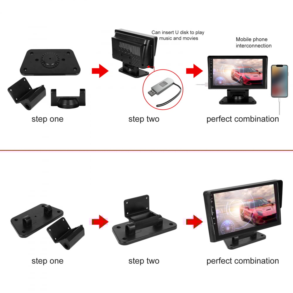 Rama Universala 9 Inch – Pentru navigatie+conectica 12/24V, pentru Camion, Autobuz, Autocar și Vehicule [18]