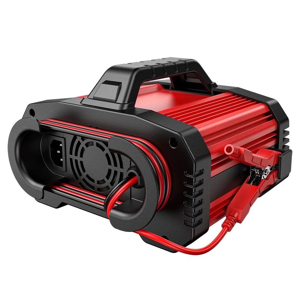 Redresor Auto 12-24V, 25A, profesional, functioe de reparare/desulfatare baterie, compatibil cu bateriile Pb-Acid, AGM, EFB, LiFePO4 [4]