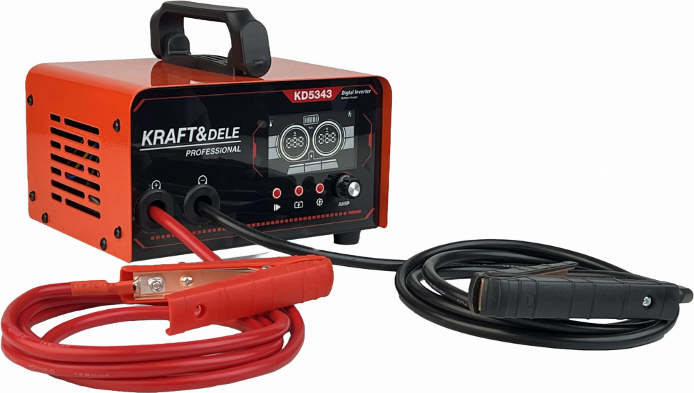 Redresor baterii auto 12/24V, cu functie de pornire, 50-400Ah 30A pornire 200A [2]