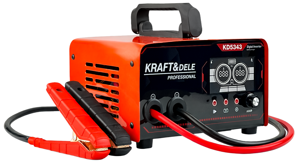 Redresor baterii auto 12/24V, cu functie de pornire, 50-400Ah 30A pornire 200A [4]