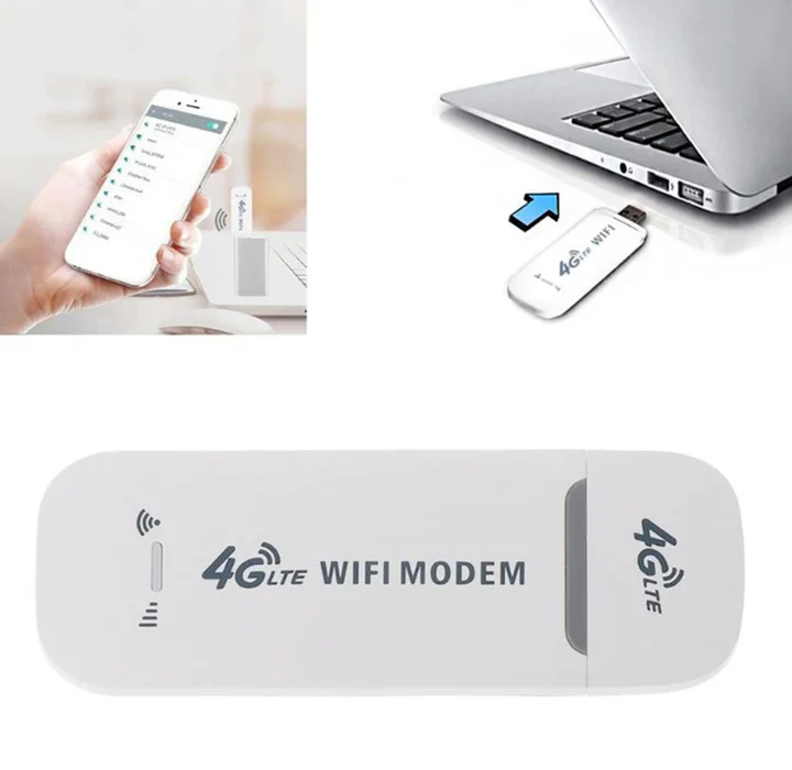 Router USB Wireless Portabil pentru Cartela SIM, 150 Mbps, Conexiune USB [5]