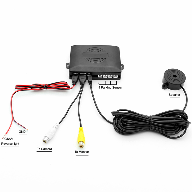 Senzori de Parcare OEM Look, Gama Premium – Compatibili cu Cameră Marșarier, Intrare/Ieșire VIDEO RCA pentru Monitor sau Navigație Auto - Copie [5]
