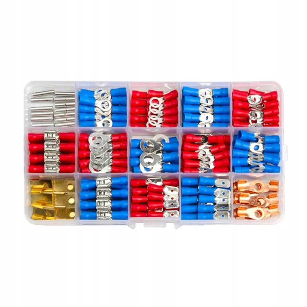 Set 300 Conectori de Sertizare Izolați-Conectori Electrici Profesionali [4]