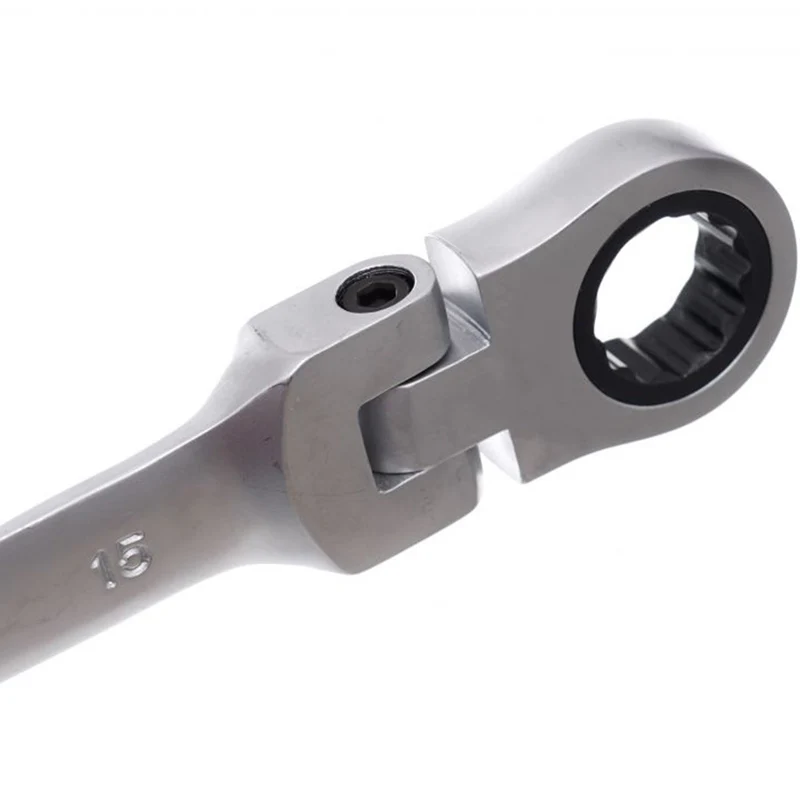 Set Chei Combinate cu Cliquet, 12 Piese (8-19MM) - Ustensile Esențiale pentru Profesioniști [5]