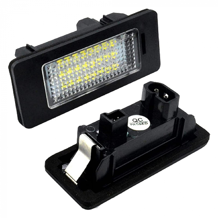 Set lampi LED pentru numar înmatriculare, compatibile BMW E39,E60,E61,E90,E91,E92,E93,E82,E88,E70,E71 [2]