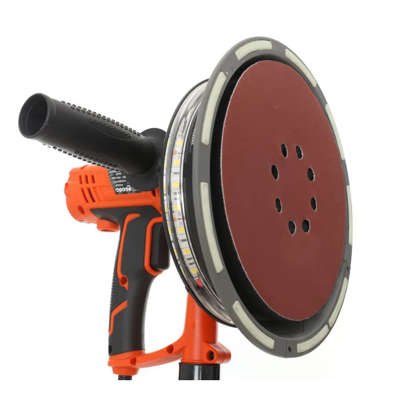 Șlefuitor pentru Pereți cu Aspirator și Iluminare LED, 1500W, 225 mm, Turație Reglabilă - Eficiență Maximă la Șlefuire [3]