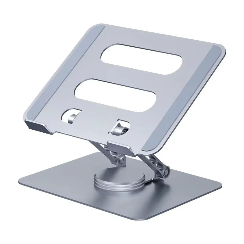 Stand laptop din aluminiu, reglabil 360°, compatibil 10"–17.3", aerisire și stabilitate, suport notebook premium [1]