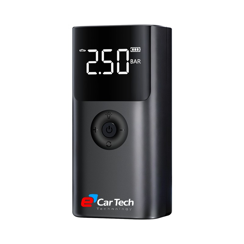 Starter auto 4 in 1 Compresor Aer, Baterie Portabila, Lanterna 6000mAh culoare negru [5]