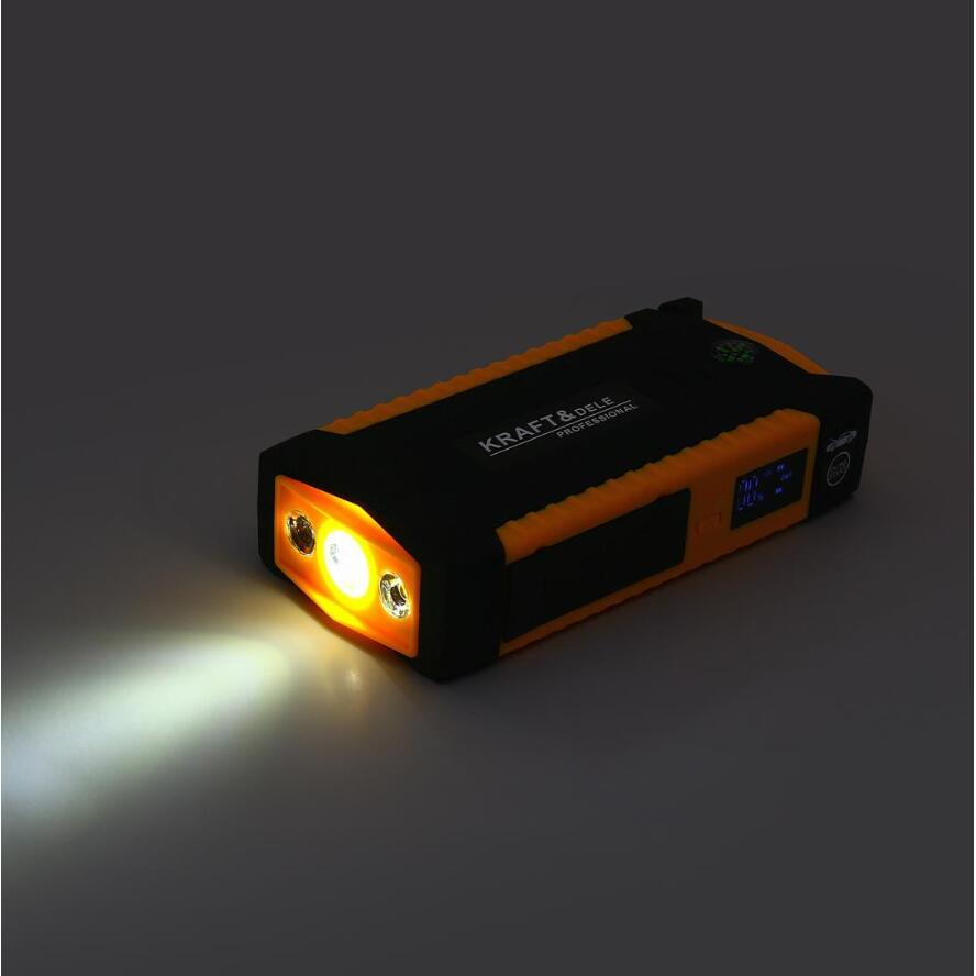 Starter auto portabil 16800mAh – Powerbank cu lanternă LED, încărcare USB, dispozitiv de urgență pentru geam și centură [4]