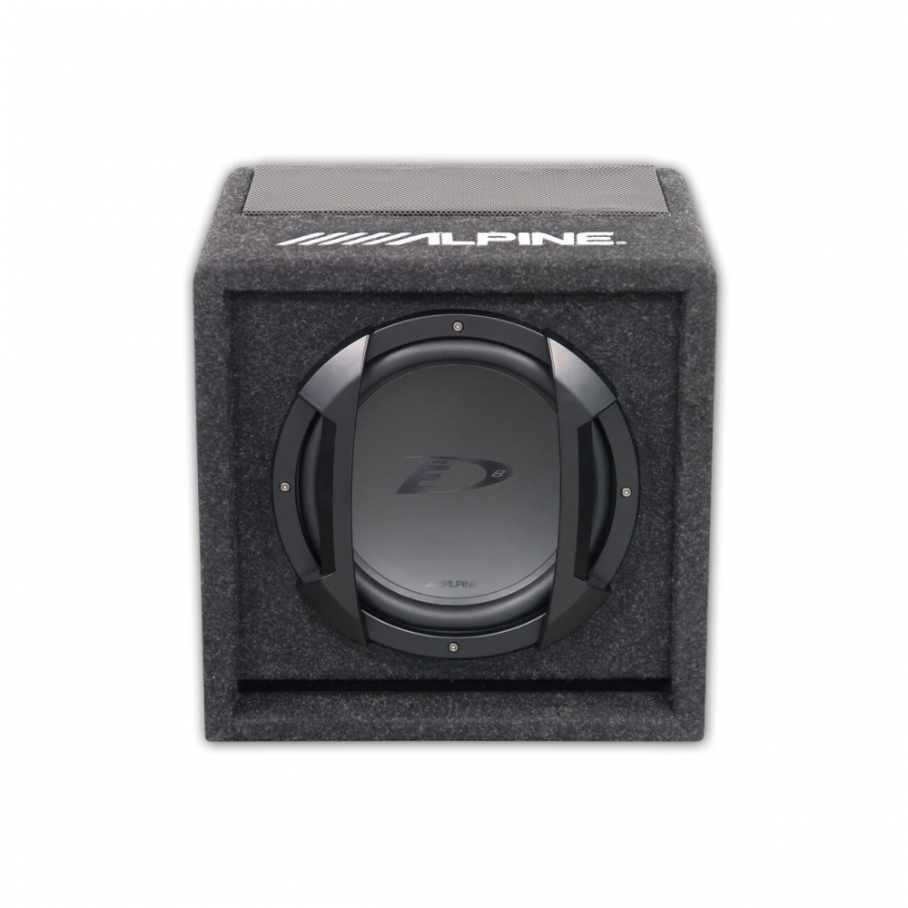 Subwoofer Alpine SWE-815 300W, 8", Amplificat – Bass Puternic [3]