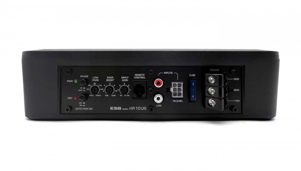 Subwoofer Auto Activ ESB HR 10 US-A – Amplificator 4 Canale, Bass Puternic, Montaj Sub Scaun [5]