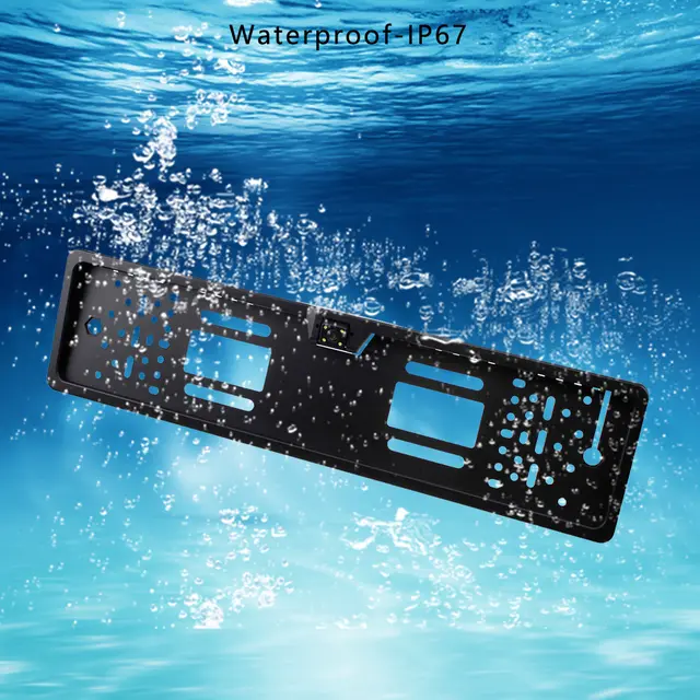 Suport numar Auto cu Camera Marsarier 4 LED, întrare RCA, Cablu 5M [5]