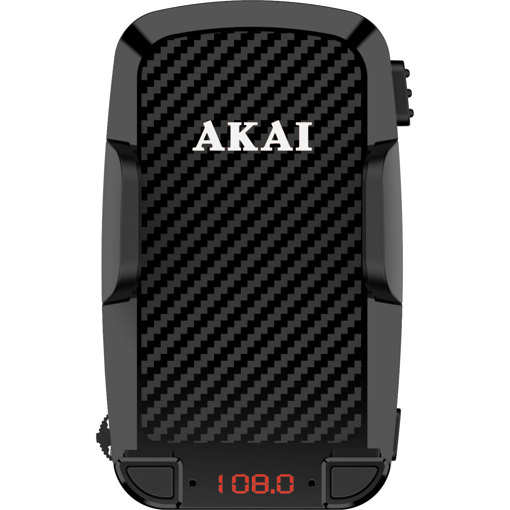 Suport Telefon Auto Multifuncțional cu Bluetooth 5.3, FM Transmitter, Încărcare USB, MP3/WAV [4]