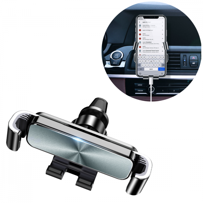 Suport telefon auto, universal, prindere grila ventilatie, universal [2]
