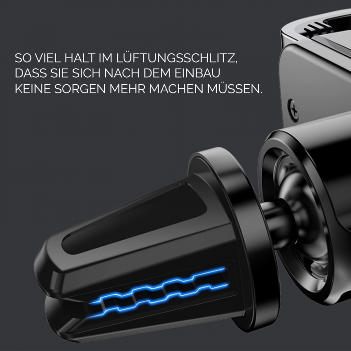 Suport telefon auto, universal, prindere grila ventilatie, universal [6]