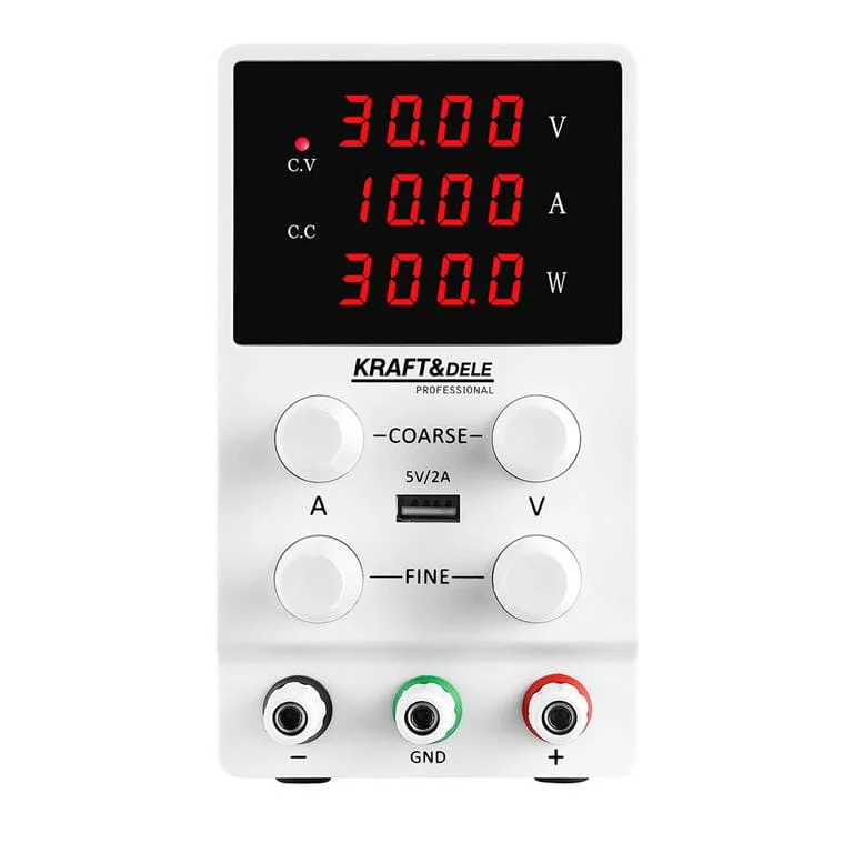 Sursa de alimentare Reglabila, 0-30V/0-10A, 300W, interfata USB, protectie suprasarcina, sistem racire inteligent, alb [4]