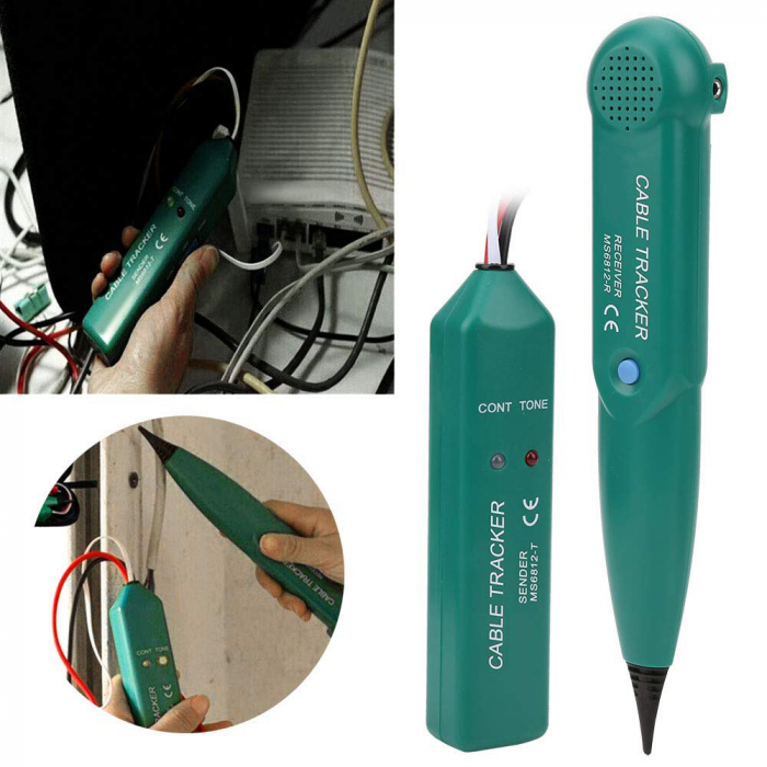 Tester de continuitate cablu / Contor de cautare a perechilor de fire MS6812 [7]