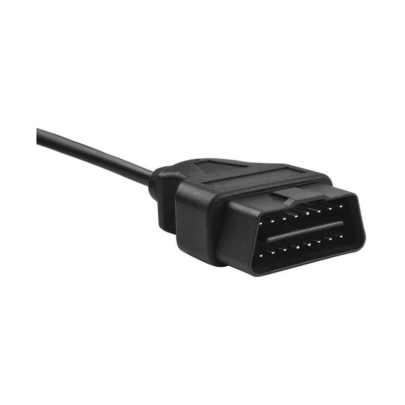 Tester de diagnosticare auto OBD2,Universal citire si stergere coduri de eroare a motorului, teste baterie si parametrii rosu/negru [5]