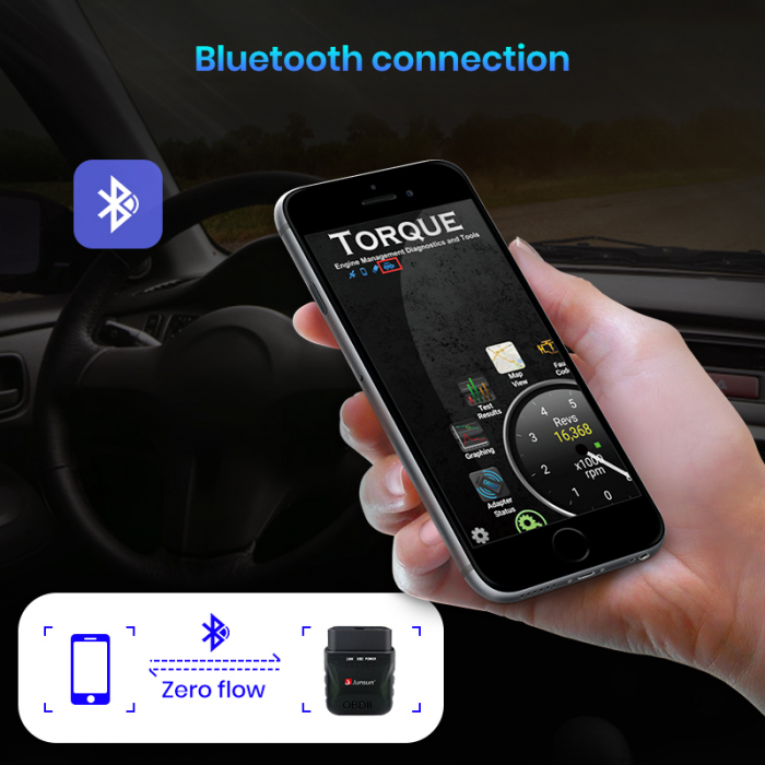 Tester OBD2 ELM327, tester auto Bluetooth [4]