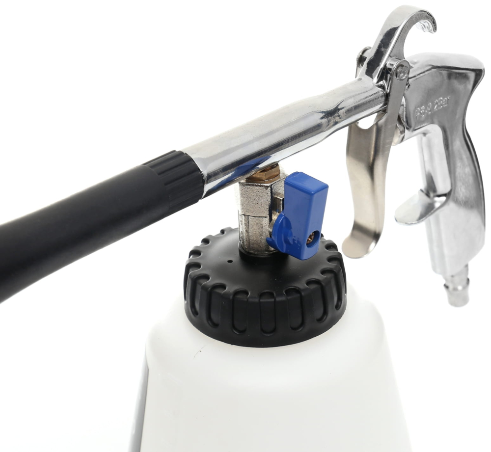 Tornador Pistol Pneumatic de Spumă pentru Detailing | Curățare Tapițerie & Caroserie, Duze Interschimbabile [2]