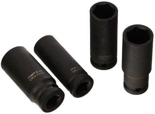 Trusa Chei tubulare de impact 1/2", 16 piese, 10-32 mm, în cutie metalică – rezistență industrială [5]