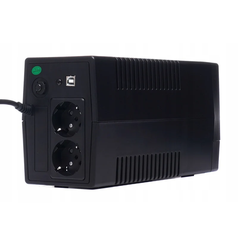 UPS cu Stabilizator de Tensiune, 600W, 1000VA, Profesional - Protectie Eficienta pentru Echipamente [2]
