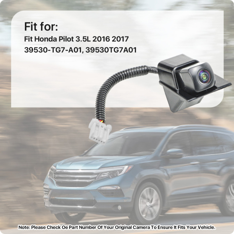 Camera marsarier dedicata Honda Pilot 3.5L (2016-2017) COD:39530-TG7-A01 OEM [2]