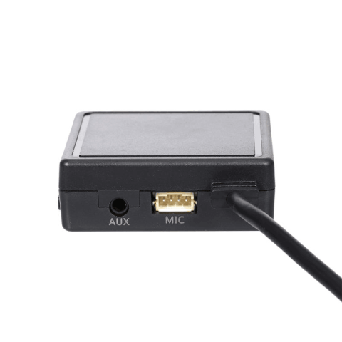 Adaptor Bluetooth 5.0 Audio + USB/AUX, Mufă Mini ISO 8 Pini - VW, Audi, Skoda, Seat [1]