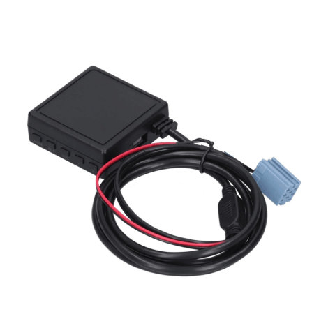 PROMOTII % - Adaptor Bluetooth 5.0 Audio + USB/AUX, Mufă Mini ISO 8 Pini - VW, Audi, Skoda, Seat