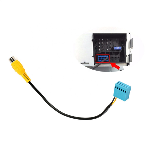 Adaptoare Navigatii - Adaptor Video Cameră Marșarier RVC la MIB RCD330 / RCD330G, Compatibil VW Golf 5/6, Passat B6, Jetta, Tiguan