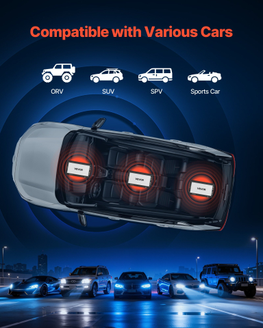 Amplificator audio auto, amplificator auto cu 4 canale, amplificator stereo multicanal clasa D, max. 4 x 420W la 4 ohmi / 4 x 600W la 2 ohmi, putere mare, pentru SUV-uri, camionete și vehicule off-roa [4]