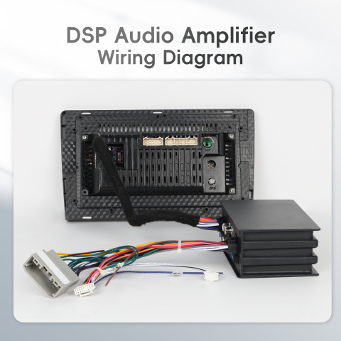 Amplificator Auto DSP 4 Canale 4x50W cu Bluetooth, Intrări Digitale și Control prin Aplicație [1]