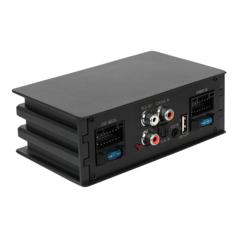 Adaptoare Navigatii - Amplificator Auto DSP 4 Canale 4x50W cu Bluetooth, Intrări Digitale și Control prin Aplicație
