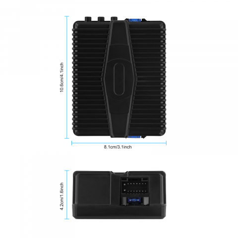 Amplificator digital auto DAP 3.0 compatibil cu navigații Android [8]